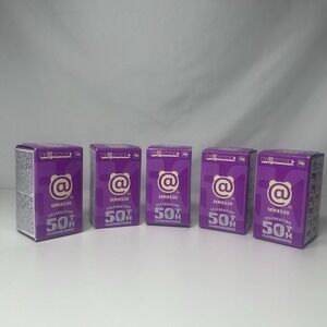 Lot Of 5 Medicom Toy Bearbrick series 50 Blind Boxes New Sealed